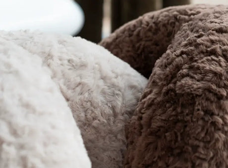 SOOGOOD PIERROT Cozy Plush Round Stool from SOOGOOD