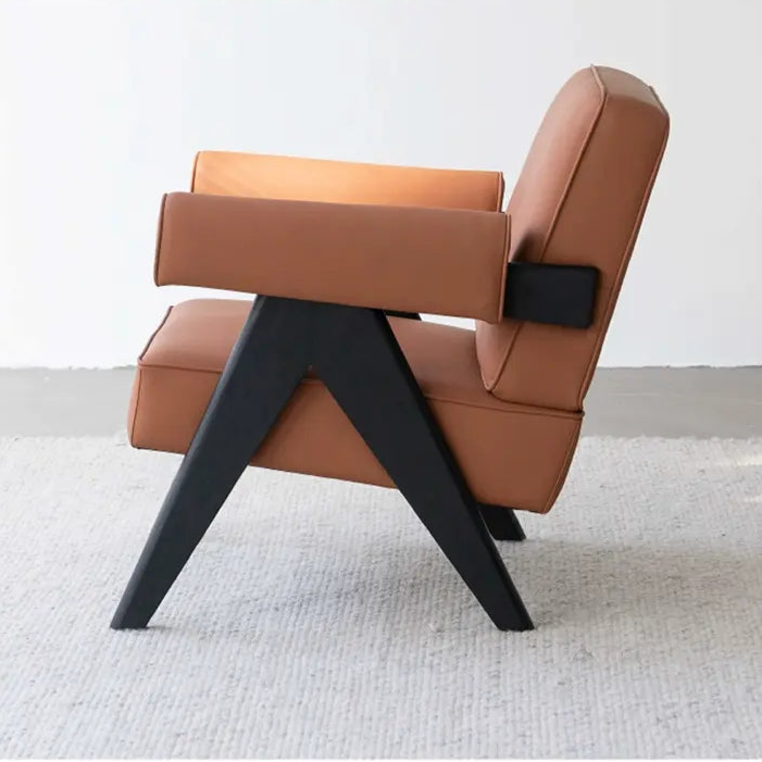 SOOGOOD Tamsin Tranquil Antique Wood Designer Living Room Chair from SOOGOOD