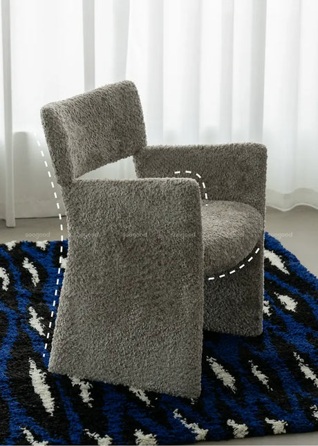 SOOGOOD Thibault Luxurious Cherry Velvet Dining Chair from SOOGOOD