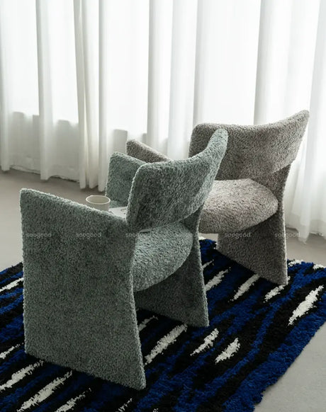SOOGOOD Thibault Luxurious Cherry Velvet Dining Chair from SOOGOOD