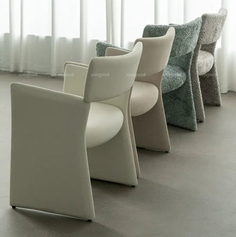 SOOGOOD Thibault Luxurious Cherry Velvet Dining Chair from SOOGOOD