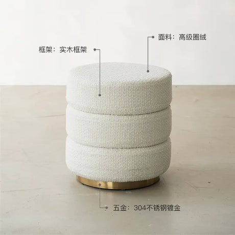 SOOGOOD Yurikawa Elegant Minimalist Makeup Stool from SOOGOOD