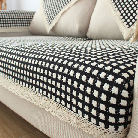 CHESTNUT COCOON Isadora Cozy Double-Sided Woven Winter Pillow from CHESTNUT COCOON