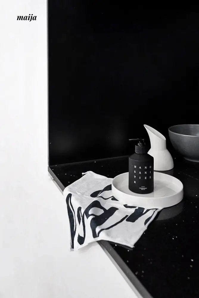 Hand Sanitiser Frosted Glass Refillable Bottle from NICEONE