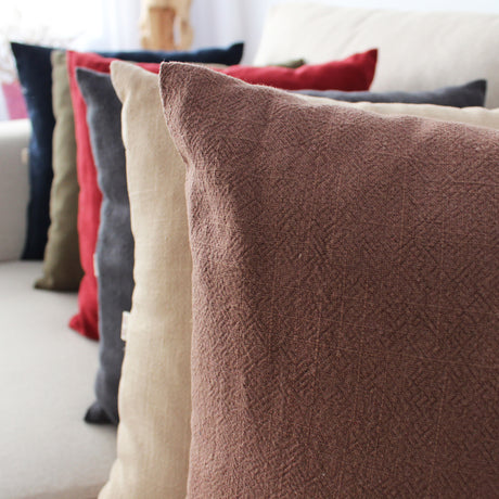 CHESTNUT COCOON Akihiko Luxurious Cotton Linen Pillowcase Set from CHESTNUT COCOON