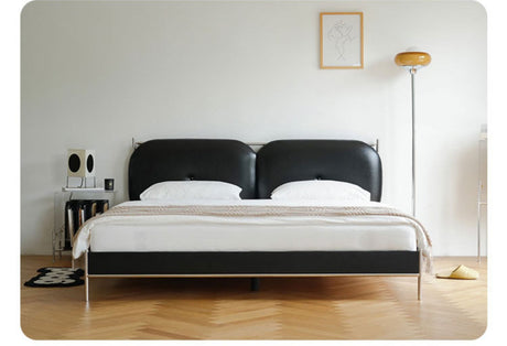 TELLS Amara Luxurious Modern Leather Bed from TELLS
