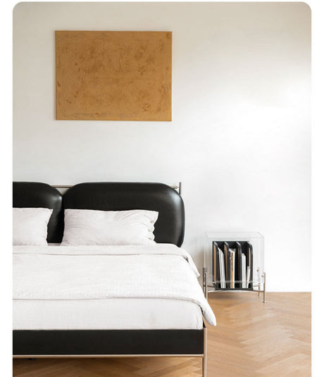 TELLS Amara Luxurious Modern Leather Bed from TELLS