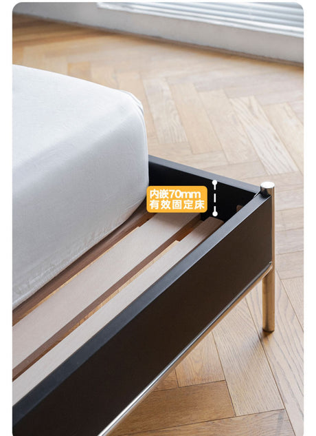 TELLS Amara Luxurious Modern Leather Bed from TELLS