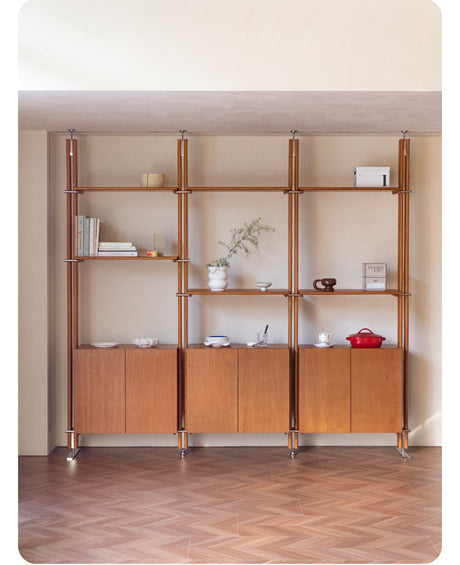 TELLS Anahita Vintage Modular Bookshelf System from TELLS