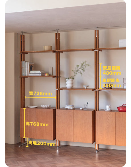 TELLS Anahita Vintage Modular Bookshelf System from TELLS