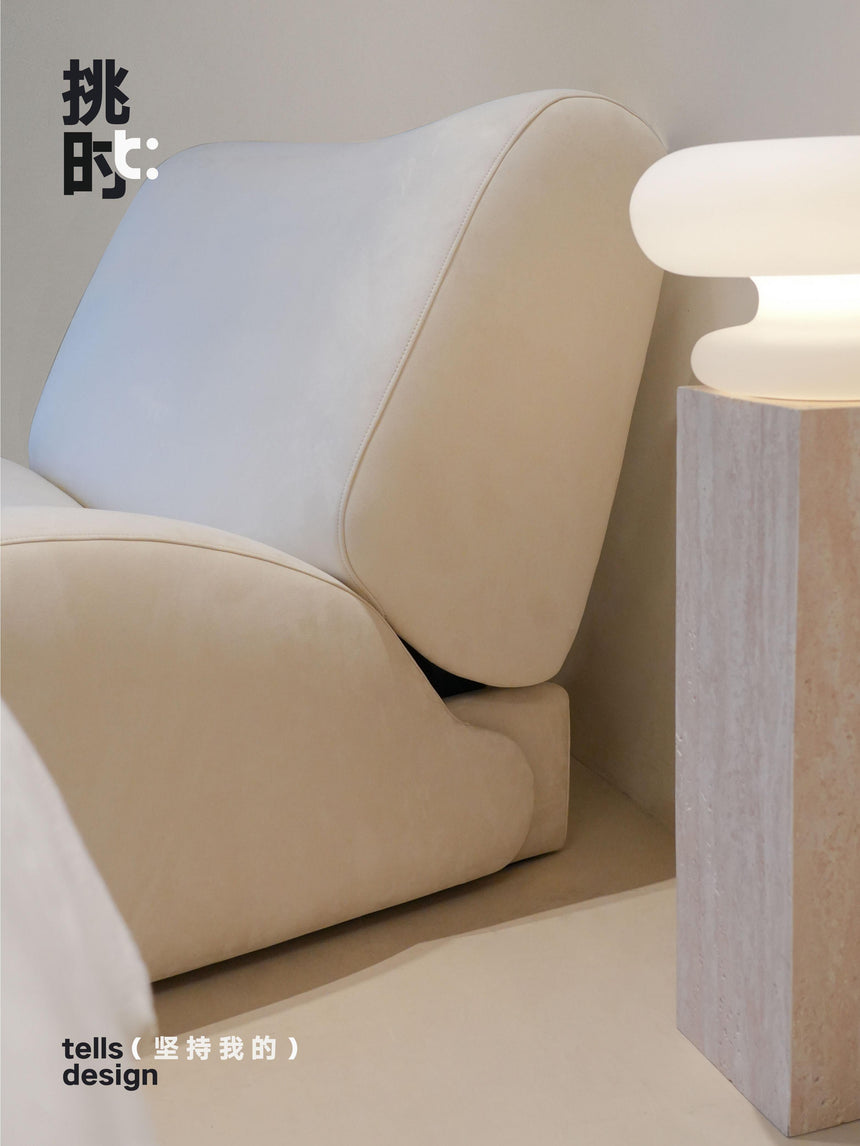 TELLS Aysel Frosted Leather Multifunctional Sofa from TELLS