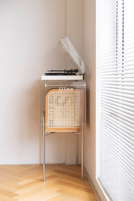 TELLS Borodin Rustic Versatile Metal Storage Scandinavian Bookcase Stand from TELLS