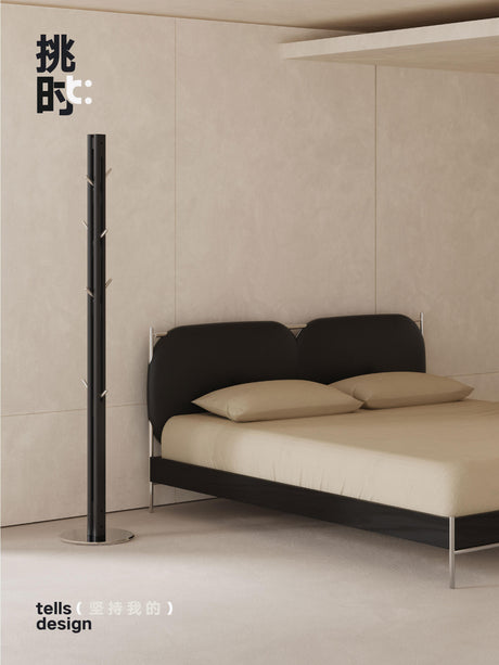 TELLS Callidora Elegant Solid Wood Vertical Coat Rack Storage Hanger from TELLS