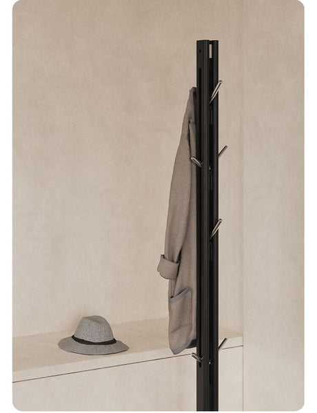 TELLS Callidora Elegant Solid Wood Vertical Coat Rack Storage Hanger from TELLS