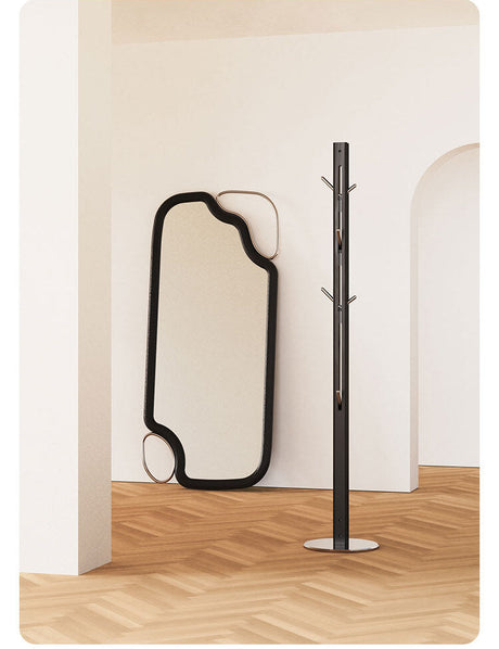 TELLS Callidora Elegant Solid Wood Vertical Coat Rack Storage Hanger from TELLS