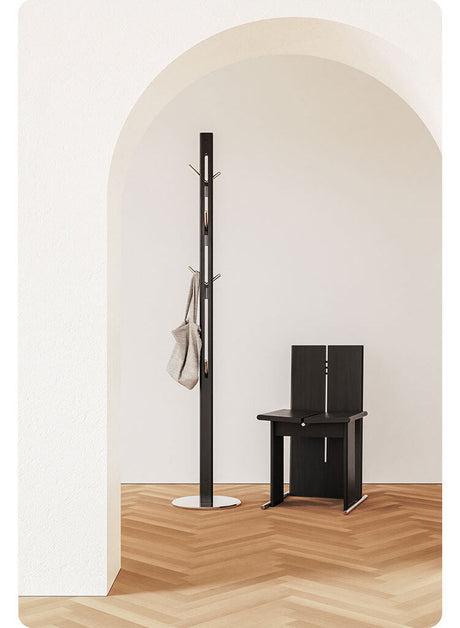 TELLS Callidora Elegant Solid Wood Vertical Coat Rack Storage Hanger from TELLS