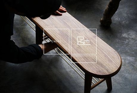TELLS Isolde Rustic Elegant Long Bench from TELLS