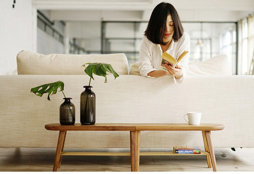 TELLS Isolde Rustic Elegant Long Bench from TELLS