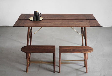 TELLS Isolde Rustic Elegant Long Bench from TELLS