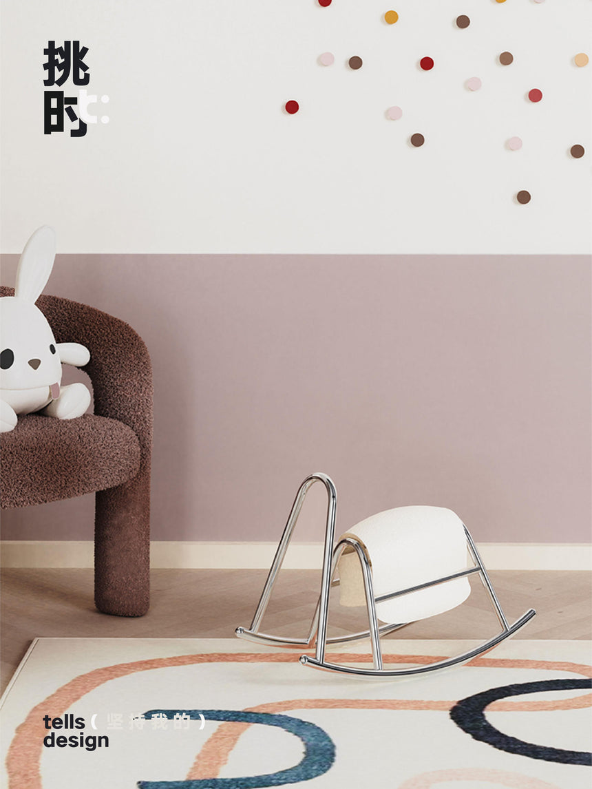 TELLS Kintaro Innovative Stainless Steel Rocking Horse Toy from TELLS