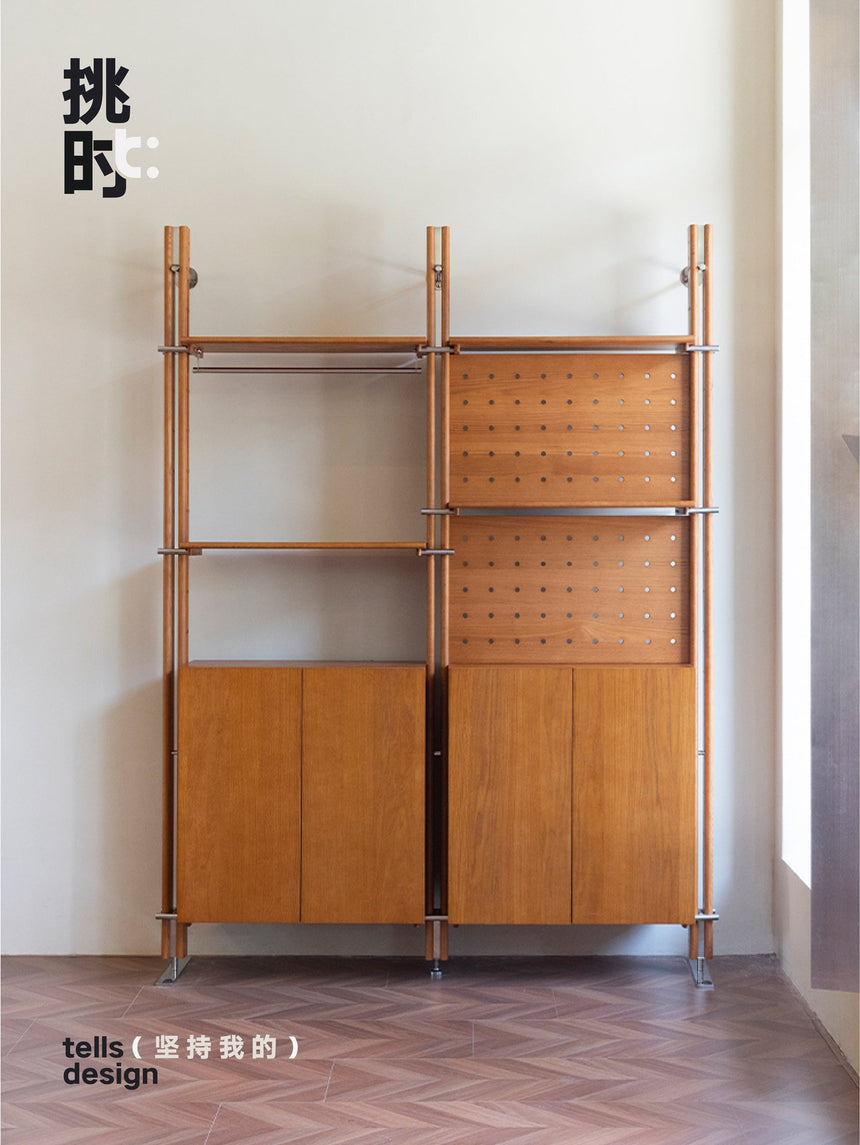 TELLS Marcellus Vintage Modular Shelf System. from TELLS