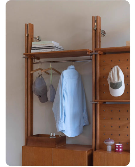 TELLS Marcellus Vintage Modular Shelf System. from TELLS