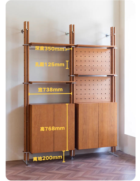 TELLS Marcellus Vintage Modular Shelf System. from TELLS