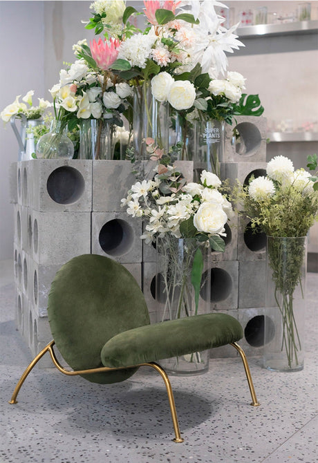 TELLS Mariposa Chic Minimalist Single Chair from TELLS