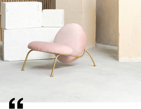 TELLS Mariposa Chic Minimalist Single Chair from TELLS