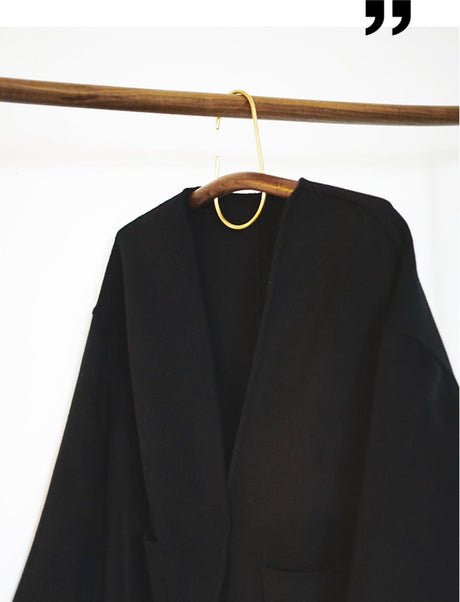 TELLS Marisol Elegant Wall Hanger Solid Wood Clothes Rack from TELLS