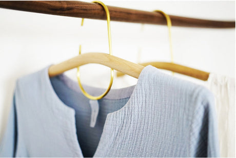 TELLS Marisol Elegant Wall Hanger Solid Wood Clothes Rack from TELLS