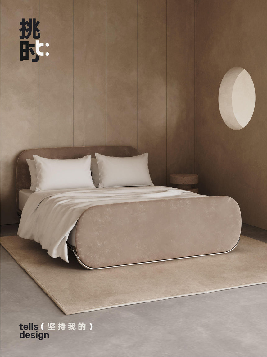 TELLS Marisol Ultra-Soft Luxury Bed with Modern Fabric Technology from TELLS