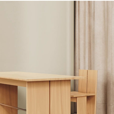 TELLS Santiago Rustic Black Walnut Dining Table from TELLS
