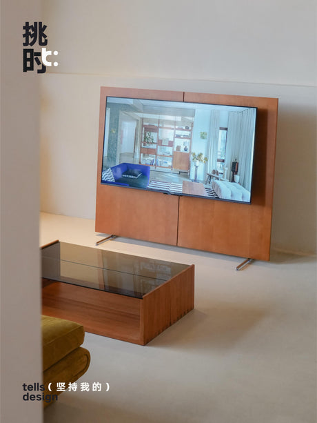 TELLS Santiago Sleek Minimalist TV Stand from TELLS