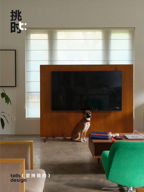 TELLS Santiago Sleek Minimalist TV Stand from TELLS