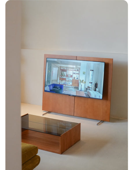 TELLS Santiago Sleek Minimalist TV Stand from TELLS