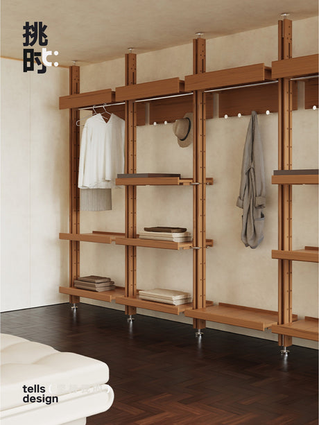 TELLS Xiamen Multifunctional Retro Wardrobe System from TELLS