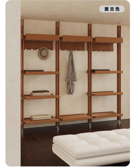TELLS Xiamen Multifunctional Retro Wardrobe System from TELLS