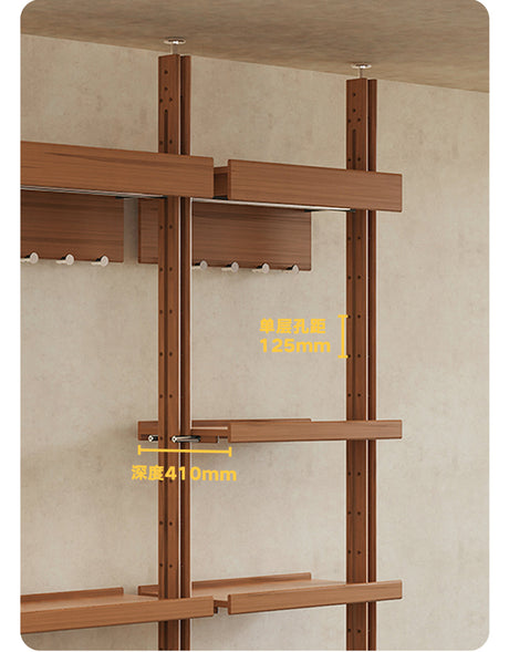 TELLS Xiamen Multifunctional Retro Wardrobe System from TELLS