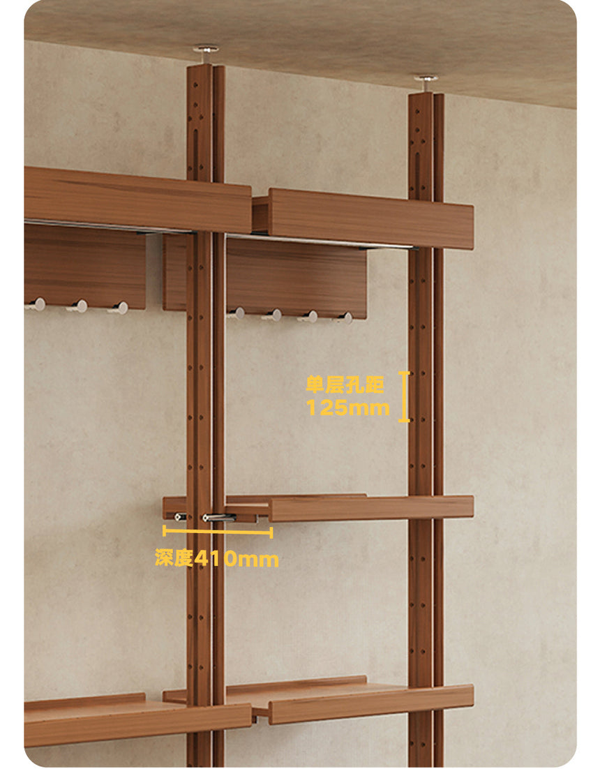 TELLS Xiamen Multifunctional Retro Wardrobe System from TELLS