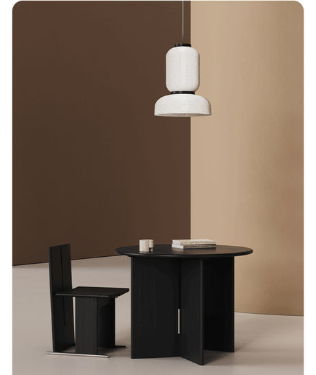 TELLS Yamaguchi Elegant Solid Wood Bauhaus Dining Table from TELLS