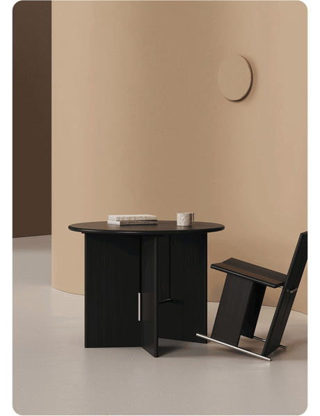 TELLS Yamaguchi Elegant Solid Wood Bauhaus Dining Table from TELLS