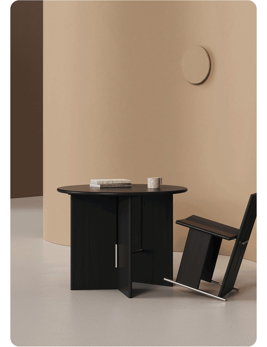 TELLS Yamaguchi Elegant Solid Wood Bauhaus Dining Table from TELLS