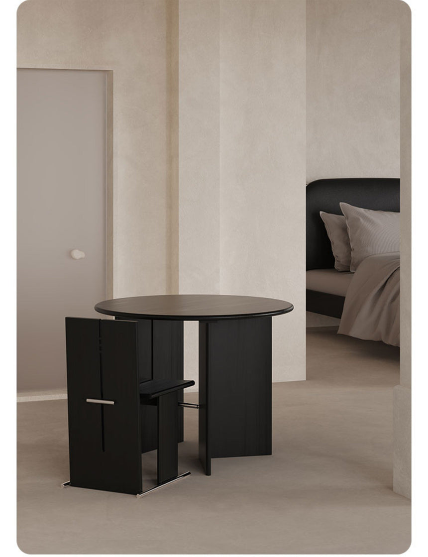 TELLS Yamaguchi Elegant Solid Wood Bauhaus Dining Table from TELLS