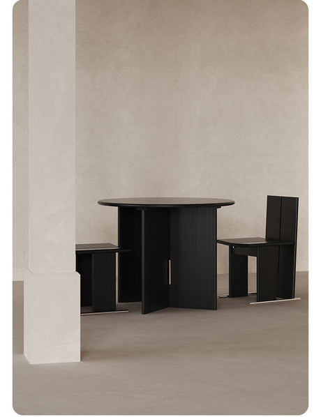 TELLS Yamaguchi Elegant Solid Wood Bauhaus Dining Table from TELLS