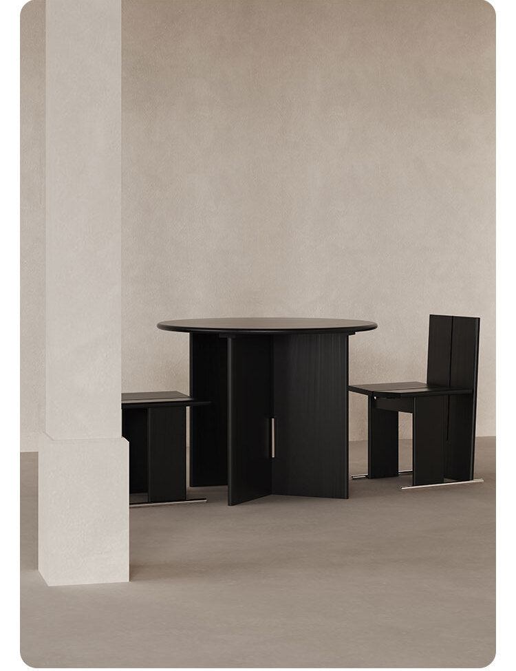 TELLS Yamaguchi Elegant Solid Wood Bauhaus Dining Table from TELLS