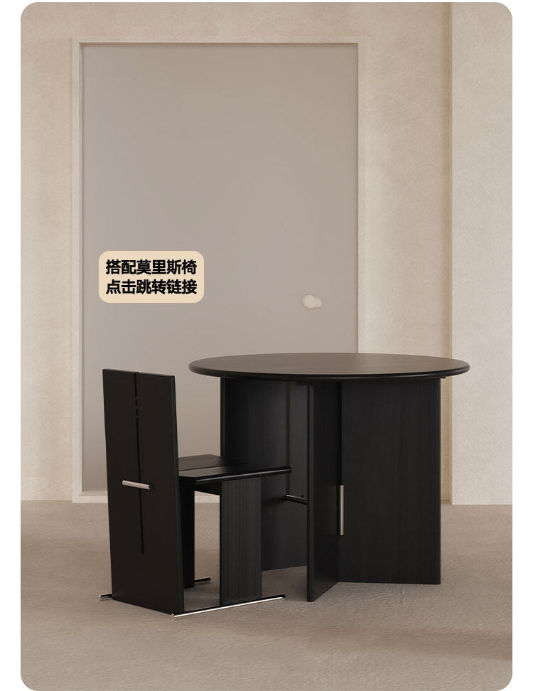 TELLS Yamaguchi Elegant Solid Wood Bauhaus Dining Table from TELLS