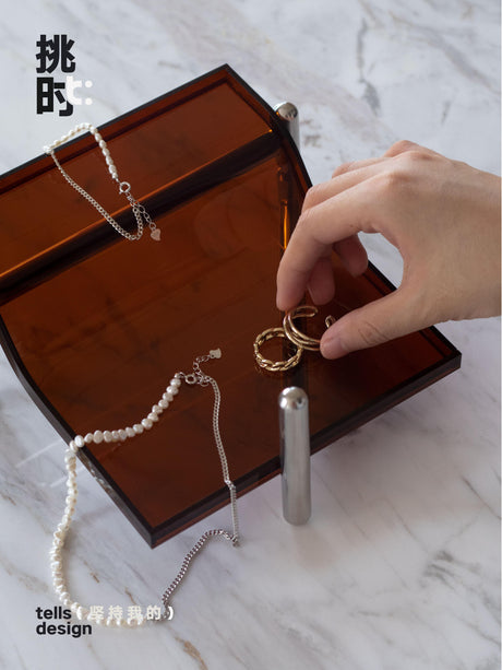 TELLS Zephyra Elegant Acrylic Jewelry Organizer from TELLS