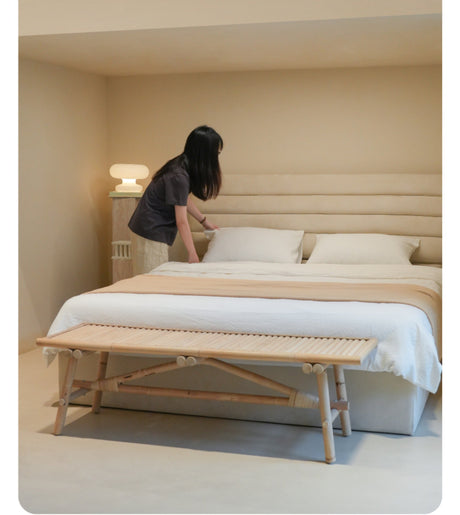 TELLS Zephyra Luxurious Soft Matte Leather Modern Retro Smart Bed Electric Lift Floor Storage Master Bedroom Bed from TELLS