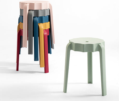THOUGHTS Aisling Durable Lightweight Round Stool from THOUGHTS